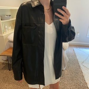 H&M LEATHER JACKET